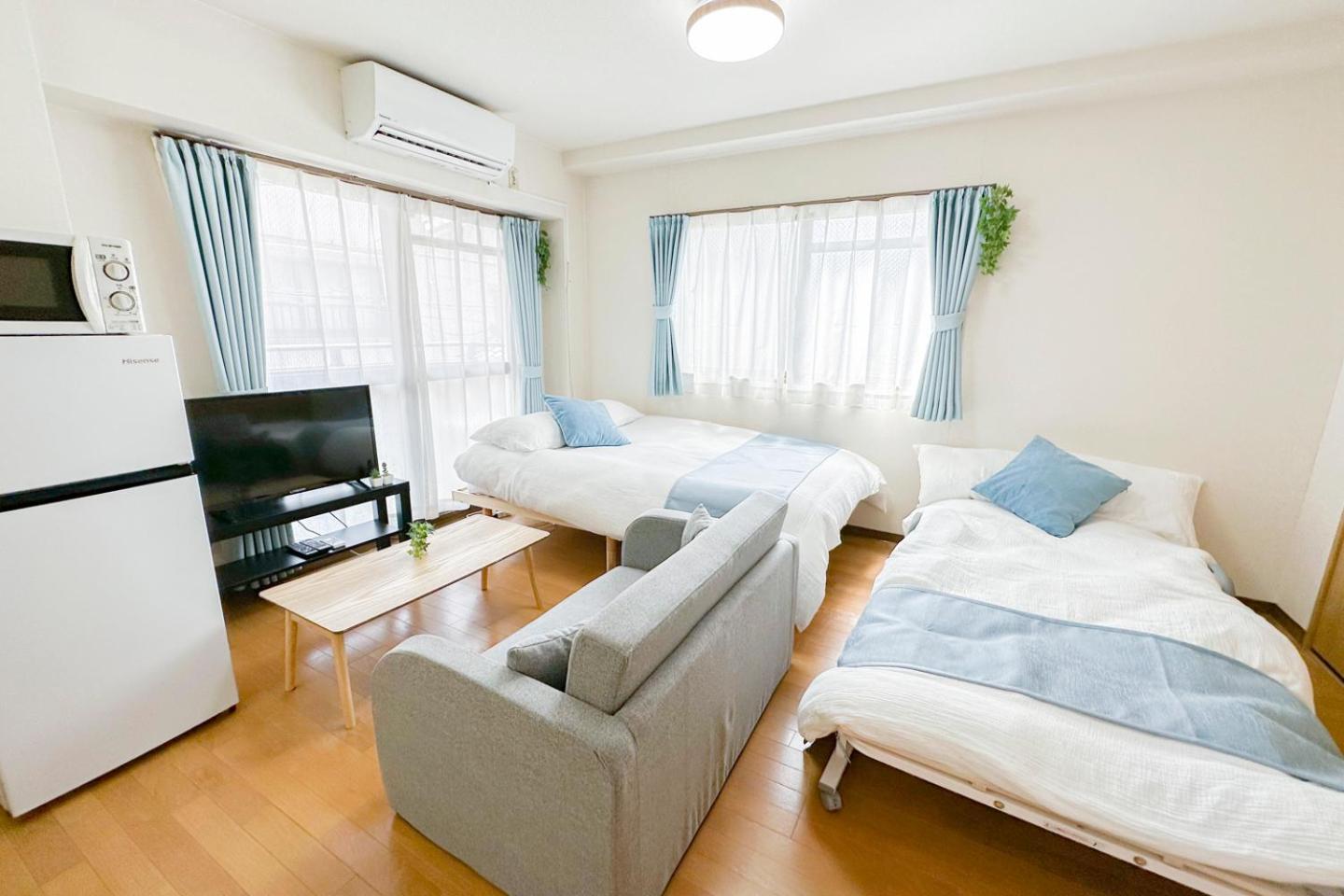 ユニオン新大阪 十三駅西中島南方駅 自転車&Wifi貸出無料 Apartment Exterior photo